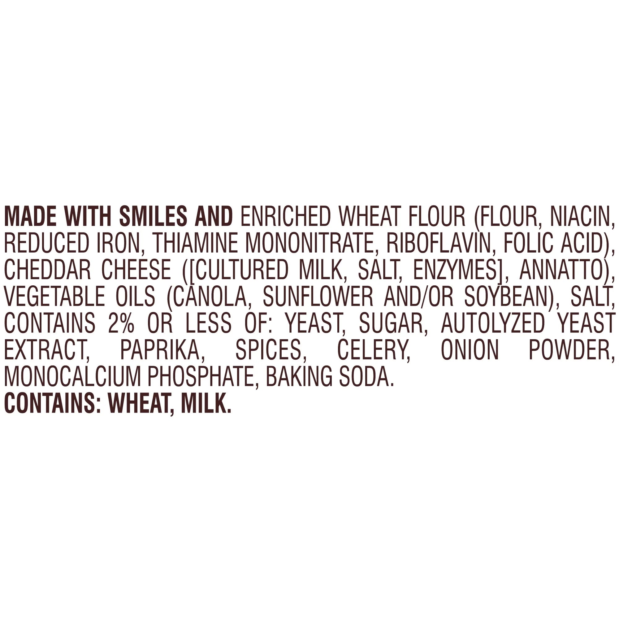 Cheddar Cheese Crackers, Baked Snack Crackers, 1 Oz On-The-Go Snack Packs, 20 Count Box