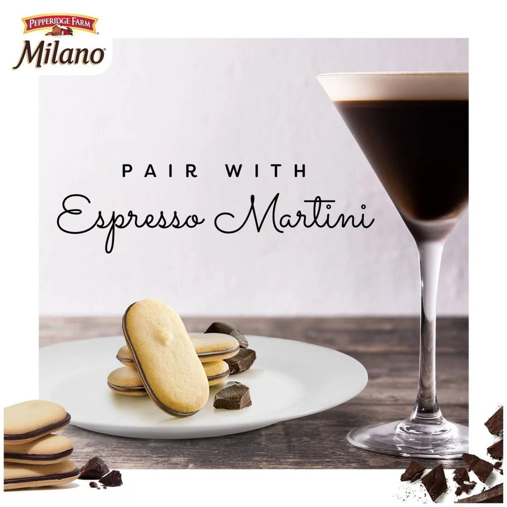 Milano Double Milk Chocolate Cookies - 7.5Oz - Pack of 2