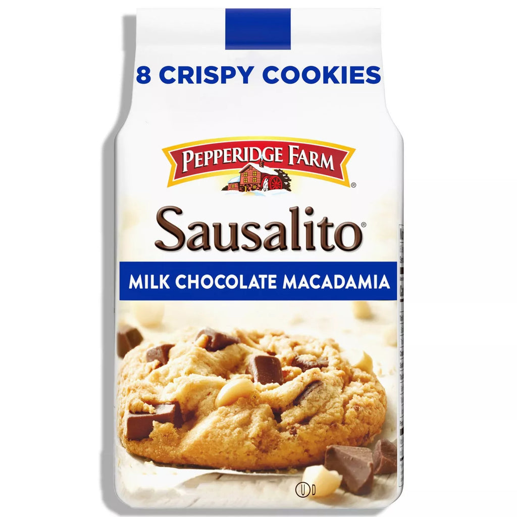 Pepperidge Farm Sausalito Crispy Milk Chocolate Macadamia Cookies - 7.2Oz/8Ct